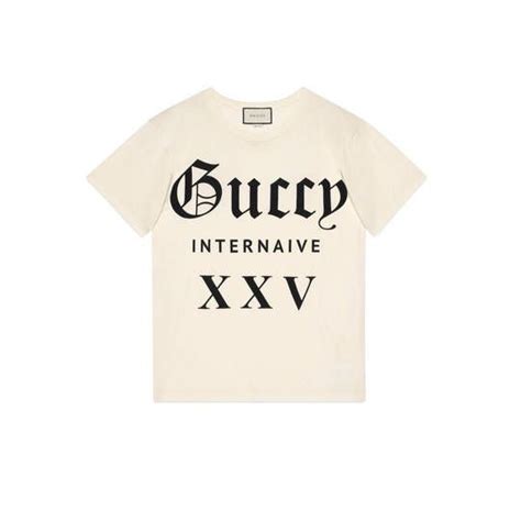 gucci xxv shirt